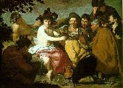 Diego Velazquez The Feast of Bacchus France oil painting reproduction